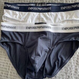 Emporio Armani 2 briefs size S new